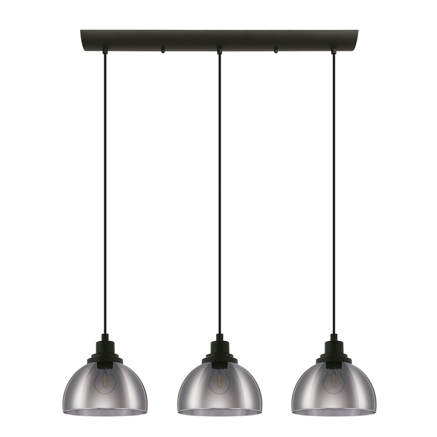 Eglo Beleser 3-Light Pendant Black (523PL)