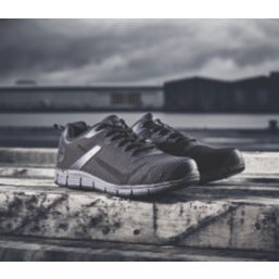 Site Donard Size 5  Black  Water-Resistant Steel Toe Cap Safety Trainers