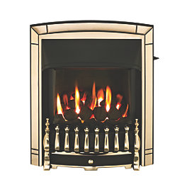 Valor Dream Gold  Inset Gas Fire 518mm x 186mm x 636mm