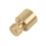 Flomasta  Brass End Feed Air Vent Cap 15mm