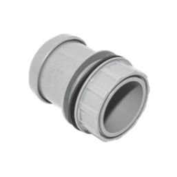FloPlast  Plastic Push-Fit Tank Connector 40mm