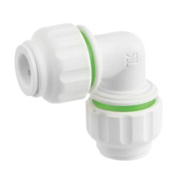 Flomasta Twistloc Plastic Push-Fit Equal 90° Elbow 10mm