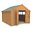 Forest Delamere 9' 6" x 10' (Nominal) Apex Shiplap T&G Timber Shed