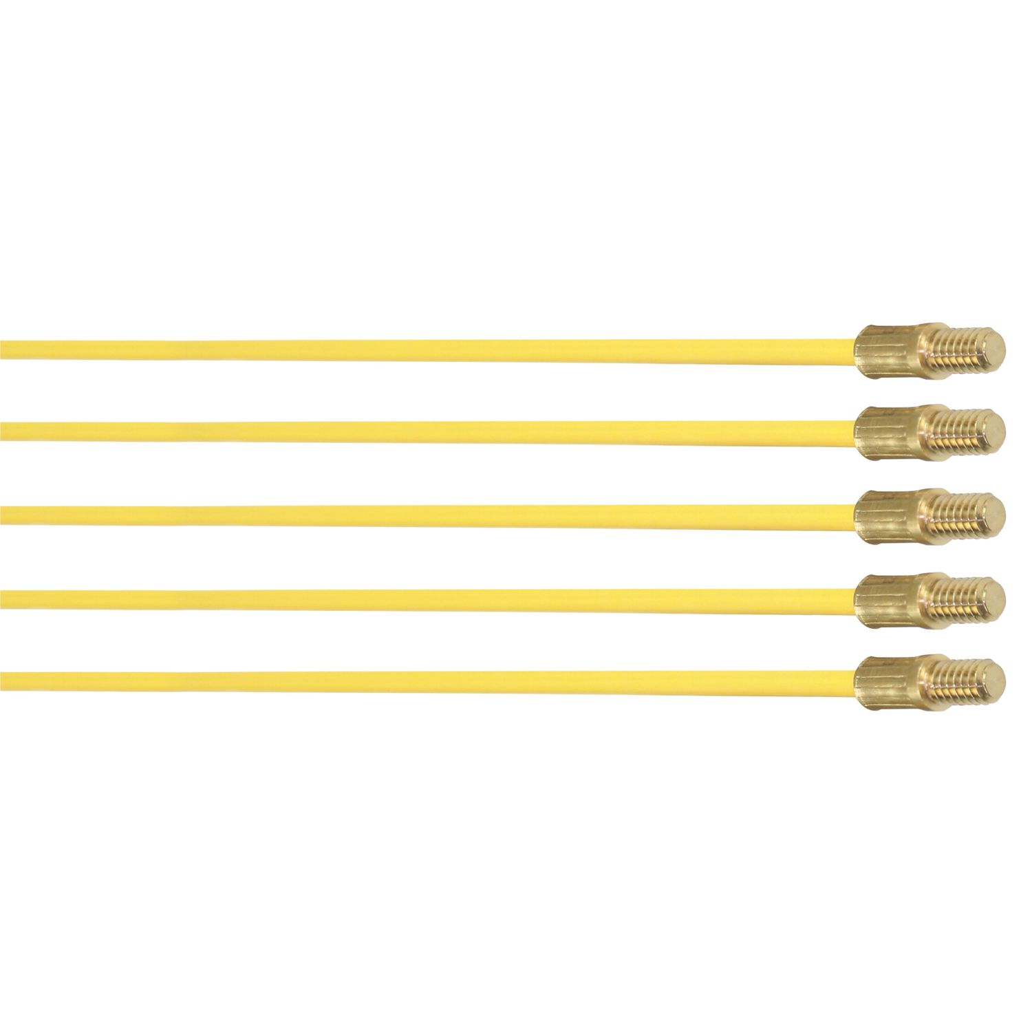 Super Rod CR-YX5 4mm Flexible Yellow Cable Rods 5m 5 Pieces (524PK)