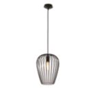 Eglo Newtown 275mm Single Pendant Light Black