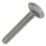 Threaded Coach Bolts A2 Stainless Steel  M6 x 40mm 10 Pack