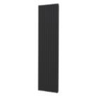 Radiant 1800mm x 445mm 6731BTU Black Vertical Designer Radiator