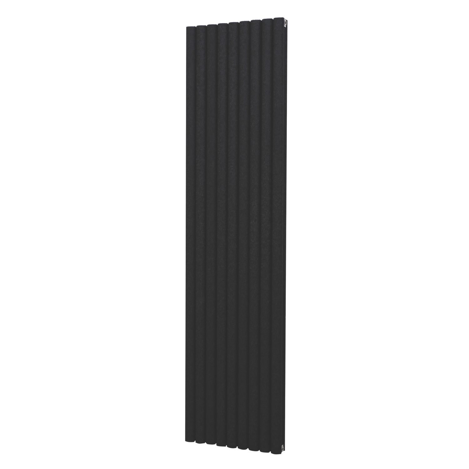 Radiant 1800mm x 445mm 6731BTU Black Vertical Designer Radiator (5254F)