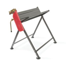 Sawhorse with chainsaw deals holder