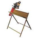 The Handy THSHWCS 25cm Log Capacity Log Saw Horse with Chainsaw Support