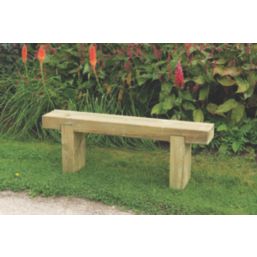 Forest Sleeper Garden Bench Pressure-Treated Softwood 4' x 1' 6"