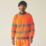 Regatta Hi-Vis Pro Contract Crew Neck Sweatshirt Orange Small 43.3" Chest
