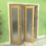 Green & Taylor  3-Door 1-Frosted Light Unfinished Oak Wooden Shaker Internal Bi-Fold Door 2060mm x 1674mm