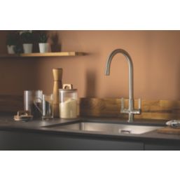 Abode Metix Monobloc Mixer Tap Brushed Nickel