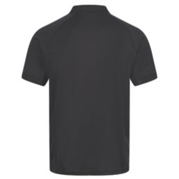 Regatta Coolweave Polo Shirt Black Large 41.5" Chest