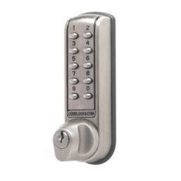 Codelocks Fire Rated Push-Button Lock & Mortice Latch with Code-Free Mode 62mm