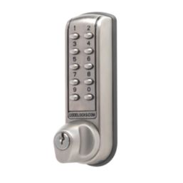 Codelocks Fire Rated  Push-Button Lock & Mortice Latch with Code-Free Mode 62mm