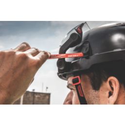Milwaukee Bolt200 Unvented Safety Helmet Black