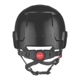 Milwaukee Bolt200 Unvented Safety Helmet Black