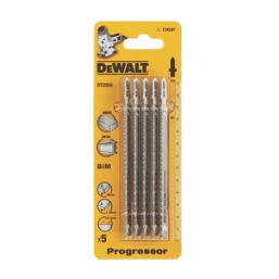 DeWalt Extreme T345XF Multi Material Jigsaw Blade 132mm 5 Pack