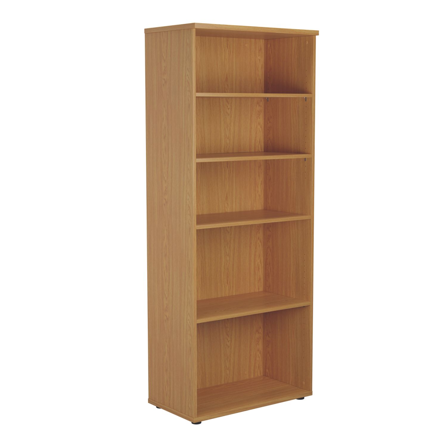 TC Group 4-Shelf Bookcase Nova Oak 800mm x 2000mm (525TT)