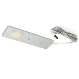 VEW Nova Rectangular LED Ultra-Thin Cabinet Light Aluminium 3.5W 270lm
