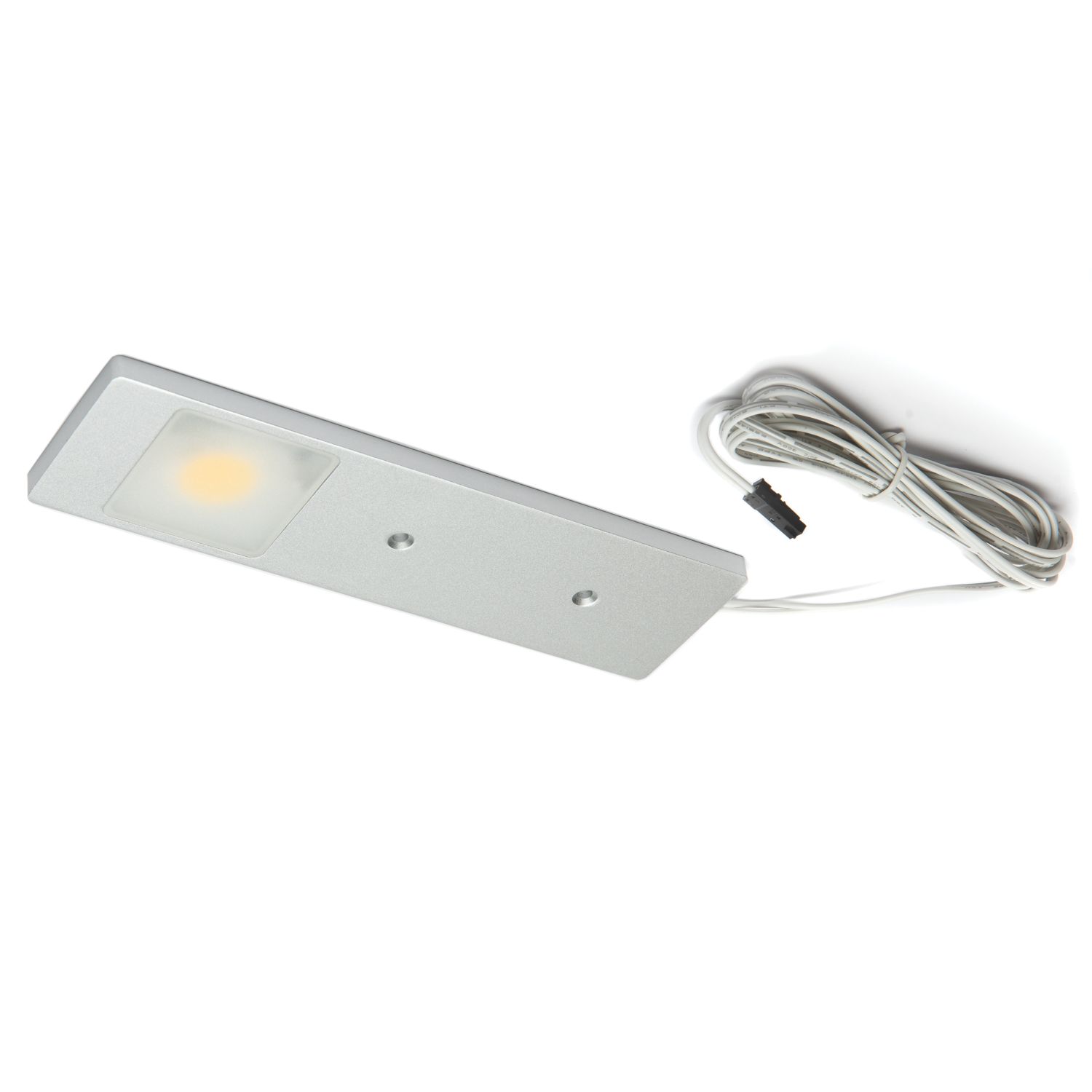 VEW Nova Rectangular LED Ultra-Thin Cabinet Light Aluminium 3.5W 270lm (525TW)