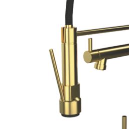 ETAL Windsor  Multi-Use Spray Mixer Tap Brushed Brass