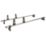 Van Guard VG315-2 Vauxhall Vivaro 2014 - 2019 ULTI Van Roof Bars 1570mm