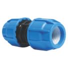 FloPlast  Straight Pipe Coupling 20mm x 20mm