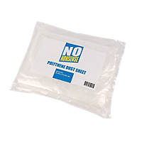No Nonsense Polythene Dust Sheets 12' x 9' 2 Pack
