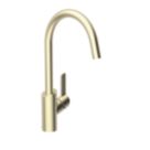 Bristan Maple Mono Sink Mixer Tap Brushed Brass
