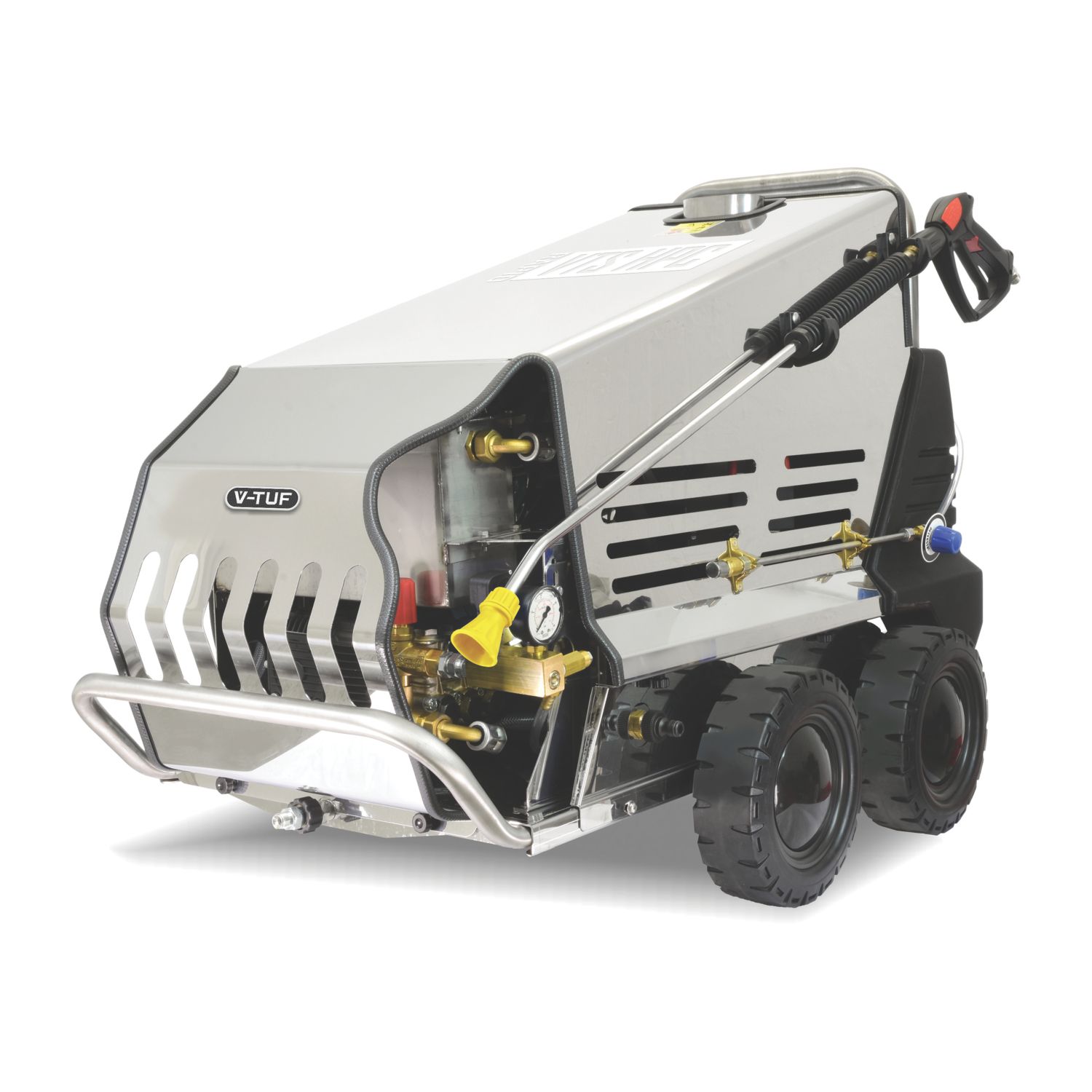 V-Tuf RAPIDVTS1208HPC 100bar Electric Hot Water Pressure Washer 2200W 110V (526FN)