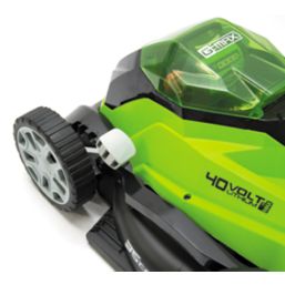 Greenworks  40V 1 x 2.0Ah Li-Ion   Cordless 35cm Lawn Mower