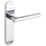 Smith & Locke Asker Fire Rated Latch Lever Door Handles Pair Polished Chrome