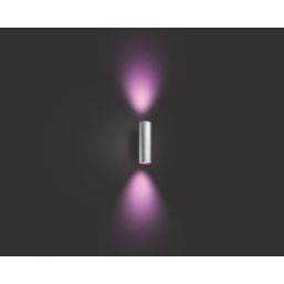 Philips Hue Appear Outdoor LED Smart Up/Down Wall Light Inox 8W 1180lm