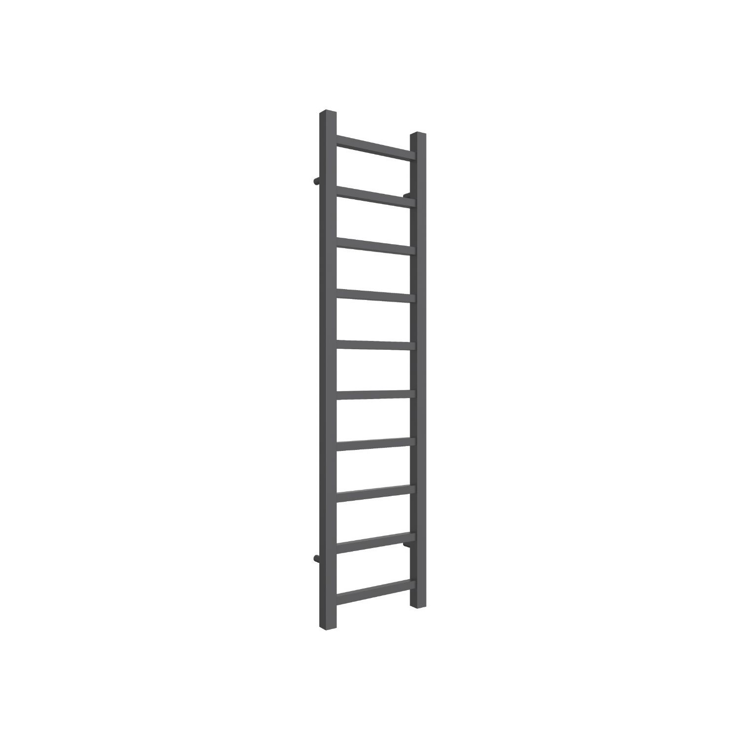 Reina 1200mm x 300mm 997BTU Anthracite Flat Designer Towel Radiator (526LH)
