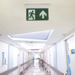 Sylvania LiFeSafe Maintained or Non-Maintained Emergency LED Exit Sign with Up, Down, Left & Right Arrow 2.2W 20lm