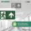 Sylvania LiFeSafe Maintained or Non-Maintained Emergency LED Exit Sign with Up, Down, Left & Right Arrow 2.2W 20lm