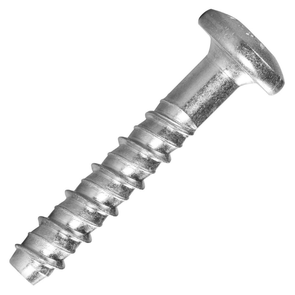 Rawlplug RLX Pan ThreadCutting Concrete Bolts 7.5mm x 40mm 100 Pack