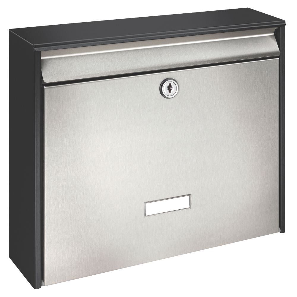Burg-Wachter Oxford Post Box Black Matt