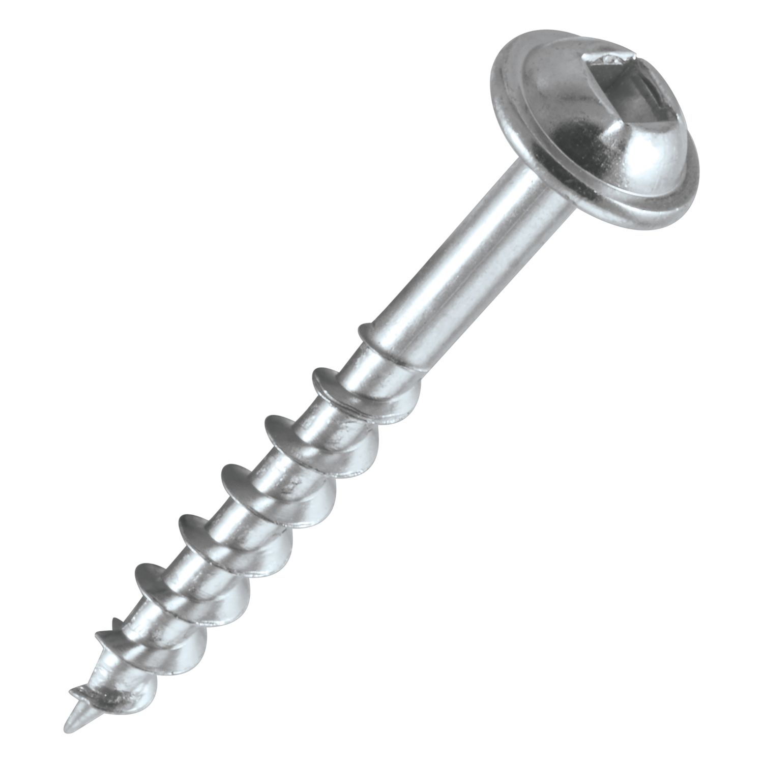 Trend PH/8X37/200C Square Flange Self Tapping Pocket Hole Screws Coarse Thread No. 8ga x 1 1/2" 200 Pack (526PX)