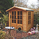 Shire Buckingham 6' 6" x 6' 6" (Nominal) Apex Timber Summerhouse