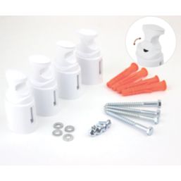 Ximax Gamba 610mm x 1400mm 3287BTU White Horizontal Designer Radiator