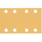 Bosch Expert C470 120 Grit 8-Hole Punched Multi-Material Sanding Sheets 133mm x 80mm 10 Pack