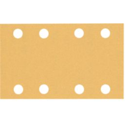 Bosch Expert C470 120 Grit 8-Hole Punched Multi-Material Sanding Sheets 133mm x 80mm 10 Pack