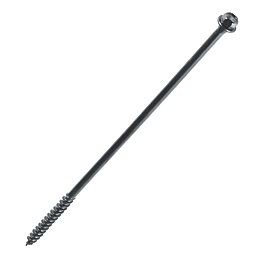 FastenMaster TimberLok Hex Double-Countersunk Self-Drilling Structural Timber Screws 6.3mm x 200mm 12 Pack