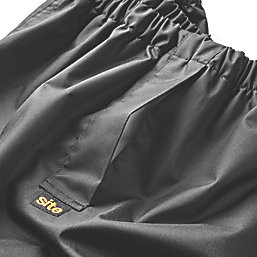 Site Shoal Waterproof  Overtrousers Black Medium 26-44" W 29" L