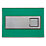 Fluidmaster Schwab Caro 9228 Dual-Flush Flushing Plate Mint Green