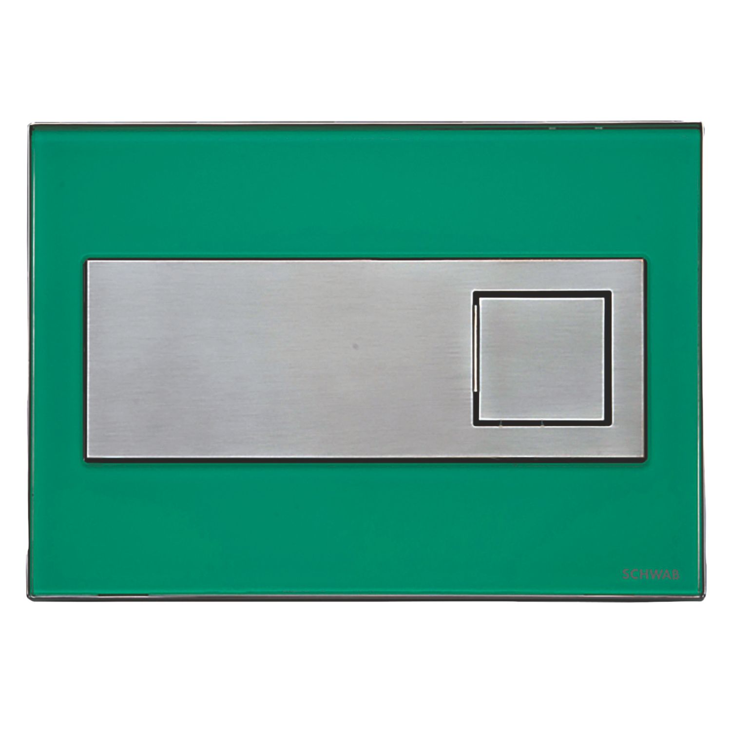Fluidmaster Schwab Caro 9228 Dual-Flush Flushing Plate Mint Green (5275X)